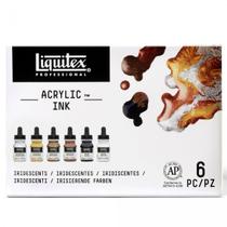 Tinta Acrílica Líquida Ink Liquitex 30ml 06 Cores Metálicas Tinta Acrílica Líquida Ink Liquitex 30ml 06 Cores Metálicas