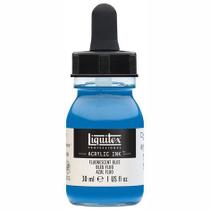 Tinta Acrílica Líquida Liquitex 30ml Fluorescent Blue 984