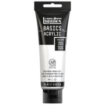 Tinta Acrílica Liquitex Basics 118ml 430 Transparent Mixing White Tinta Acrílica Liquitex Basics 118ml 430 Transparent Mixing White