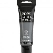 Tinta Acrílica Liquitex Basics 118ml 599 Grey Neutral Value 5 Tinta Acrílica Liquitex Basics 118ml 599 Grey Neutral Value 5