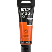 Tinta Acrílica Liquitex Basics 118ml 620 Vivid Red Orange Tinta Acrílica Liquitex Basics 118ml 620 Vivid Red Orange