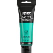 Tinta Acrílica Liquitex Basics 118ml 660 Aqua Green Bright Tinta Acrílica Liquitex Basics 118ml 660 Aqua Green Bright