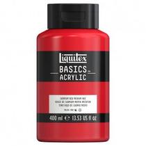 Tinta Acrílica Liquitex Basics 400ml 709 Cadmium Red Medium Hue