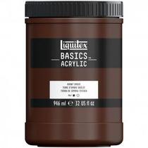 Tinta Acrílica Liquitex Basics 946ml 128 Burnt Umber