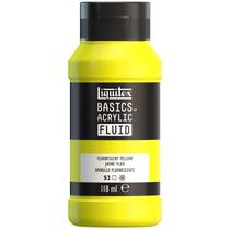 Tinta Acrílica Liquitex Basics Fluid 118ml Fluo Yellow