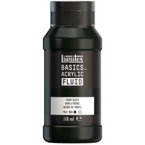 Tinta Acrílica Liquitex Basics Fluid 118ml Ivory Black