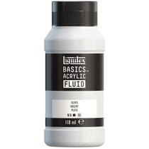 Tinta Acrílica Liquitex Basics Fluid 118ml Silver