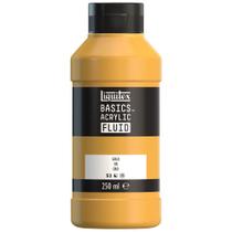 Tinta Acrílica Liquitex Basics Fluid 250ml Gold