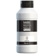 Tinta Acrílica Liquitex Basics Fluid 250ml Silver