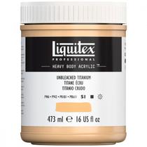 Tinta Acrílica Liquitex Heavy Body 434 Unbleached Titanium 473ml