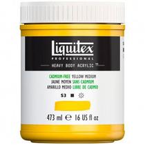 Tinta Acrílica Liquitex Heavy Body 473ml S3 Cadmium Free Yellow
