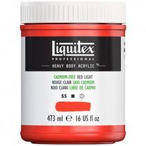 Tinta Acrílica Liquitex Heavy Body 473ml S4 Cadmium Free Red Light Tinta Acrílica Liquitex Heavy Body 473ml S4 Cadmium Free Red Light