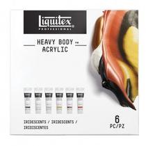 Tinta Acrílica Liquitex Heavy Body 59ml C/6 Iridescentes Tinta Acrílica Liquitex Heavy Body 59ml C/6 Iridescentes