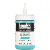 Tinta acrílica Liquitex Soft Body 59ml S1 Light Blue Permanent