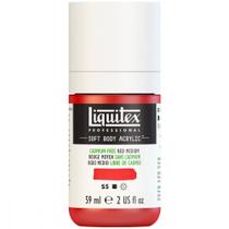 Tinta Acrílica Liquitex Soft Body 59ml S5 894 Cadmium Free Red Med