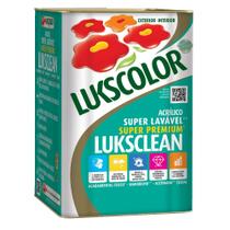 Tinta Acrílica Lukscolor Premium Semi Brilho 18l Branca