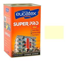 Tinta Acrilica Marfim Semi Brilho Super Pro Eucatex 18lt