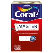 Tinta Acrílica Master Fosco Branco 18LCoral