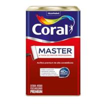 Tinta Acrilica Master Premium 18lt - Branca - Coral