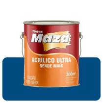 Tinta Acrílica Maza Ultra Azul Profundo 3,6L Fosco Standard Tinta Acrílica Maza Ultra Azul Profundo 3,6L Fosco Standard