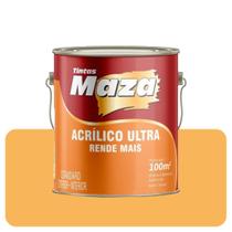 Tinta Acrílica Maza Ultra Mel 3,6L Fosco Rende Mais Standard