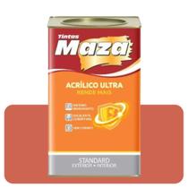 Tinta Acrílica Maza Ultra Terracota 18L Fosco Standard Tinta Acrílica Maza Ultra Terracota 18L Fosco Standard