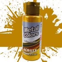 Tinta Acrílica Metal Colors 60ml 532 - Ouro