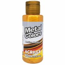 Tinta Acrílica Metal Colors 60ml 598 Dourado Solar Acrilex