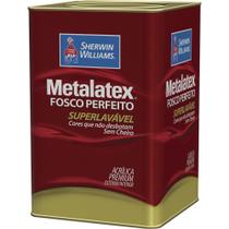 Tinta Acrílica Metalatex Fosco Perfeito Vermelho Rústico 18 Litros - Sherwin Williams