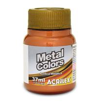 Tinta Acrílica Metálica 37ml Metal Colors Acrilex - 534 COBRE