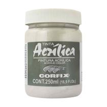 Tinta Acrílica Metálica Corfix 250ml Branco Iridescente 146 Tinta Acrílica Metálica Corfix 250ml Branco Iridescente 146