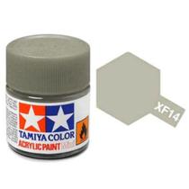 Tinta Acrílica Mini Xf-14 Cinza J.A. (10 Ml) Tamiya 81714