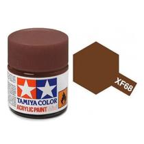 Tinta Acrílica Mini Xf-68 Marrom (10 Ml) Tamiya 81768