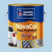 Tinta Acrílica Novacor Piso Mais Resistente Azul Bebe 3,6 Lt