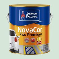 Tinta Acrílica Novacor Piso Mais Resistente Verde Agua 3,6 Lt