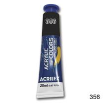 Tinta Acrílica p/ Tela 20ml Sombra Queimada 356 Acrilex