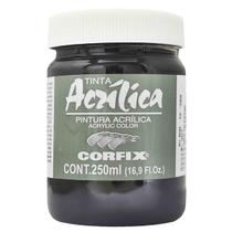 Tinta Acrilica P/ Tela 250ml Corfix G1 033 Gris de Payne Tinta Acrilica P/ Tela 250ml Corfix G1 033 Gris de Payne