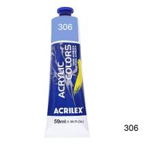 Tinta Acrílica p/ Tela 59ml Azul Hortênsia 306 Acrilex