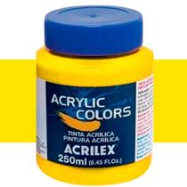 Tinta Acrílica P/ Tela Acrilex Amarelo de Cadmio Cl 250ml G1