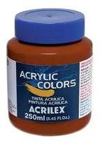 Tinta Acrílica P/ Tela Acrilex Terra de Siena Q. 250Ml Gr2