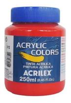 Tinta Acrílica P/ Tela Acrilex Vermelho D Cadmio Cl 250ml G1