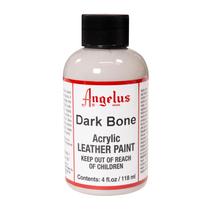 Tinta acrílica para couro Angelus Dark Bone 118 ml