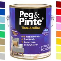 Tinta Acrílica para Parede Anti Mofo Peg e Pinte 3,6L