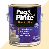Tinta Acrílica para Parede Peg e Pinte 3,6L Eucatex