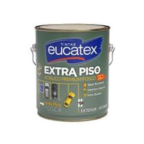 Tinta Acrílica para Piso Extra Piso Cinza Escuro Galão 3,6L Eucatex Tinta Acrílica para Piso Extra Piso Cinza Escuro Galão 3,6L Eucatex