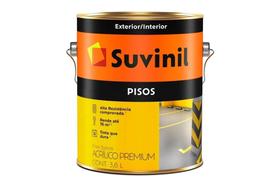 Tinta Acrílica para Piso Fosco Vermelho Demarcação 3,6 Litros