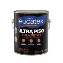Tinta Acrílica para Piso Semiacetinado Prêmium 900ml - ULTRA PISO GRAFENO - EUCATEX