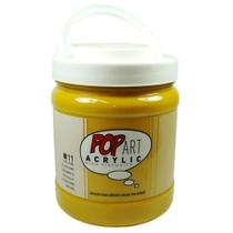 Tinta Acrílica Para Tela Pebeo Pop Art Amarelo Ocre 700ml