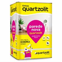 Tinta Acrílica Parede Nova Eco Fosca 18L Interna Antimofo Quartzolit Tinta Acrílica Parede Nova Eco Fosca 18L Interna Antimofo Quartzolit