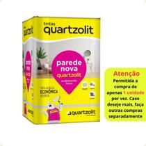 Tinta Acrílica Parede Nova Quartzolit Branco Gelo 18L